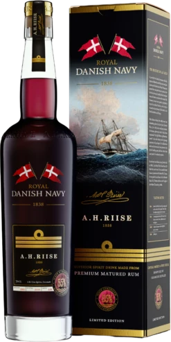 A.H. Riise Danish Navy Strength (Rum-Basis) 55% 0,7l