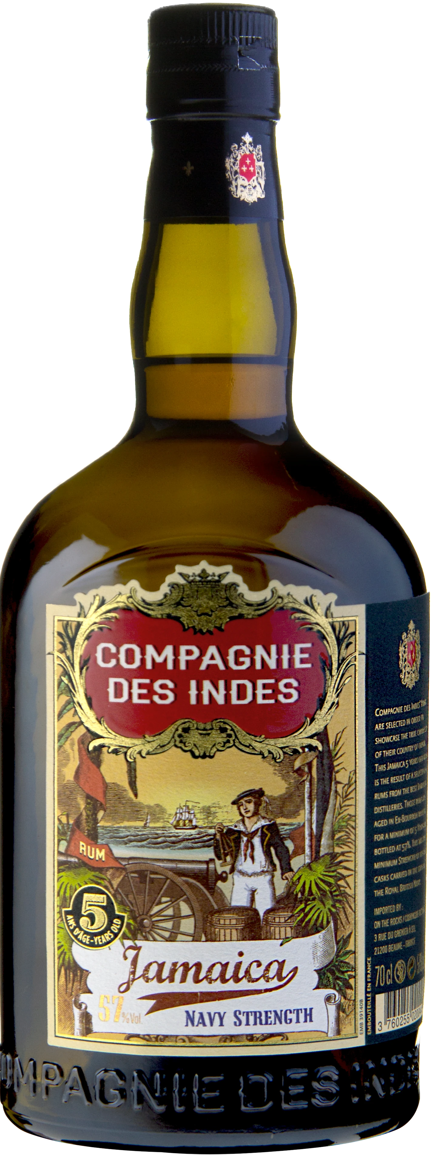CDI Jamaica Navy Strength Rum 57% 0,7l 1 CDI Jamaica Navy Strength Rum 57% 0,7l