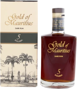Gold Of Mauritius Dark Rum 5 Jahre Solera 40% 0,7l