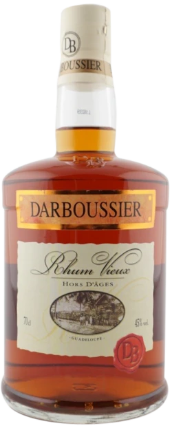 Darboussier Rhum Hors D'âge 45% 0,7l