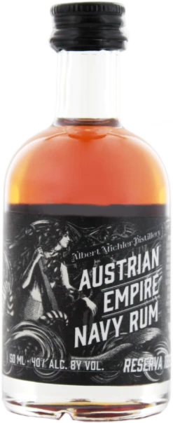 Austrian Empire Navy Rum Reserve 1863 Mini 40% 0,05l