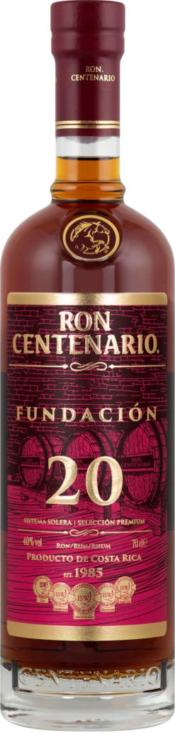 Ron Centenario 20 Jahre Fundacion 40% 0,7l