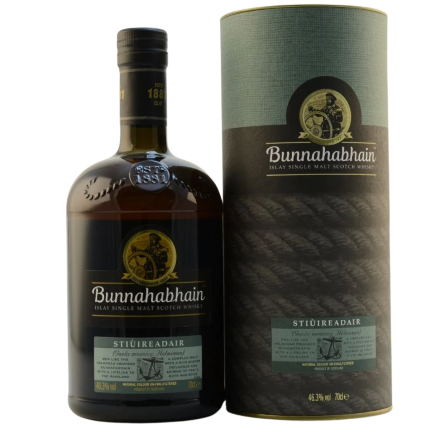Bunnahabhain Stiureadair Islay Whisky 46,3% 0,7l 1 Bunnahabhain Stiureadair Islay Whisky 46,3% 0,7l