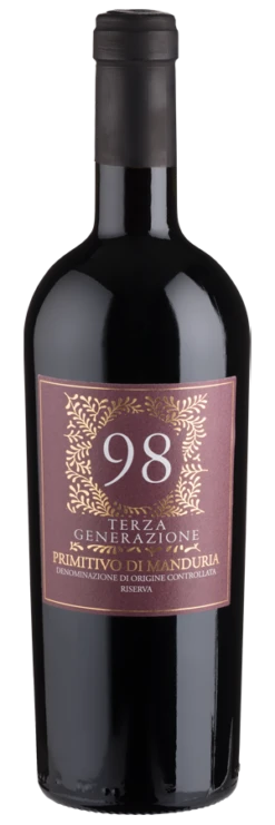 Terza Generazione Primitivo Di Manduria Riserva