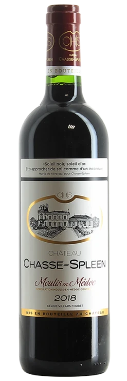 Château Chasse-Spleen Cru Bourgeois Exceptionnel Moulis