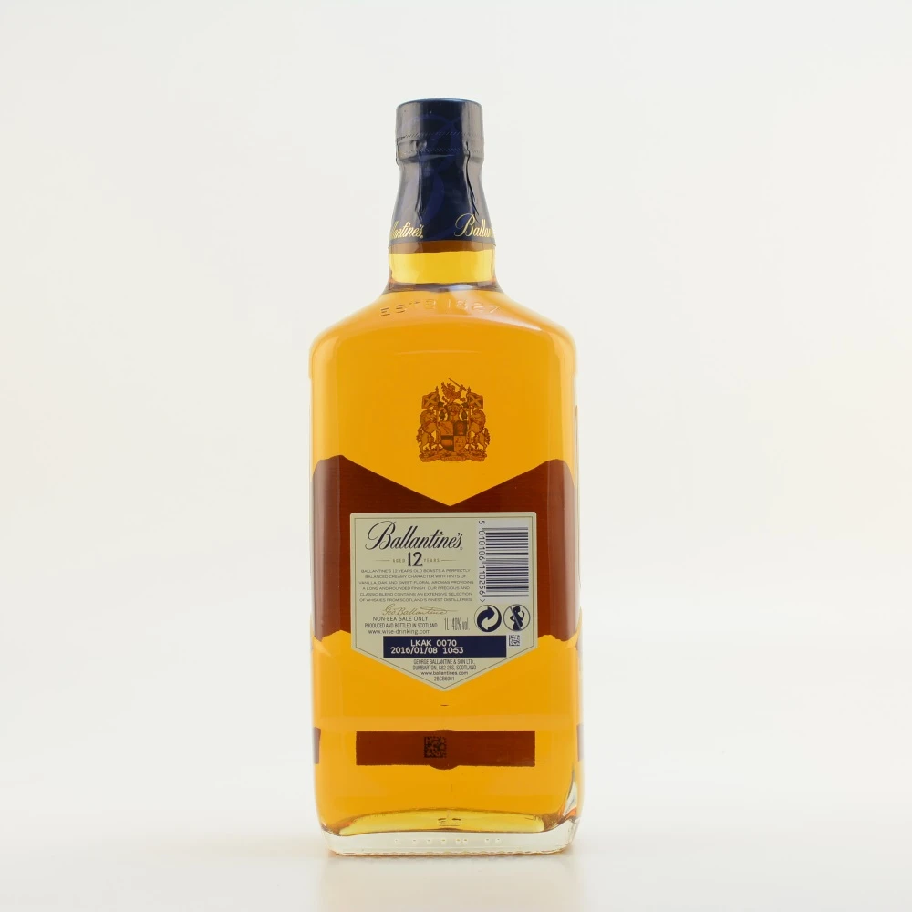 Ballantines 12 Jahre Special Reserve 40% 1,0l 4 Ballantines 12 Jahre Special Reserve 40% 1,0l – Bild 4