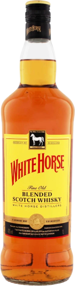 White Horse Blended Scotch Whisky 40% 1,0l