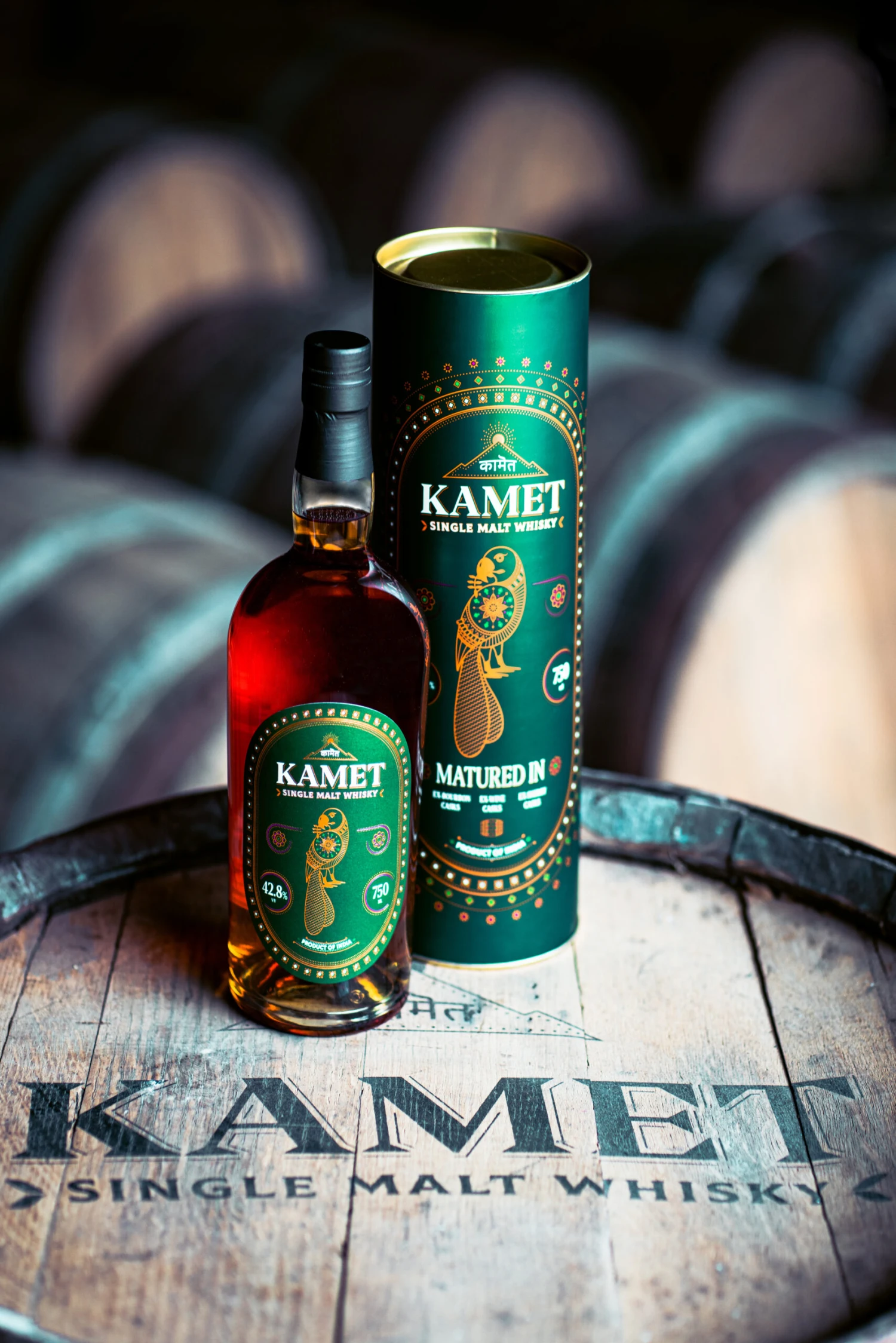 Kamet Single Malt Whisky 46% 0,7l 3 Kamet Single Malt Whisky 46% 0,7l – Bild 3