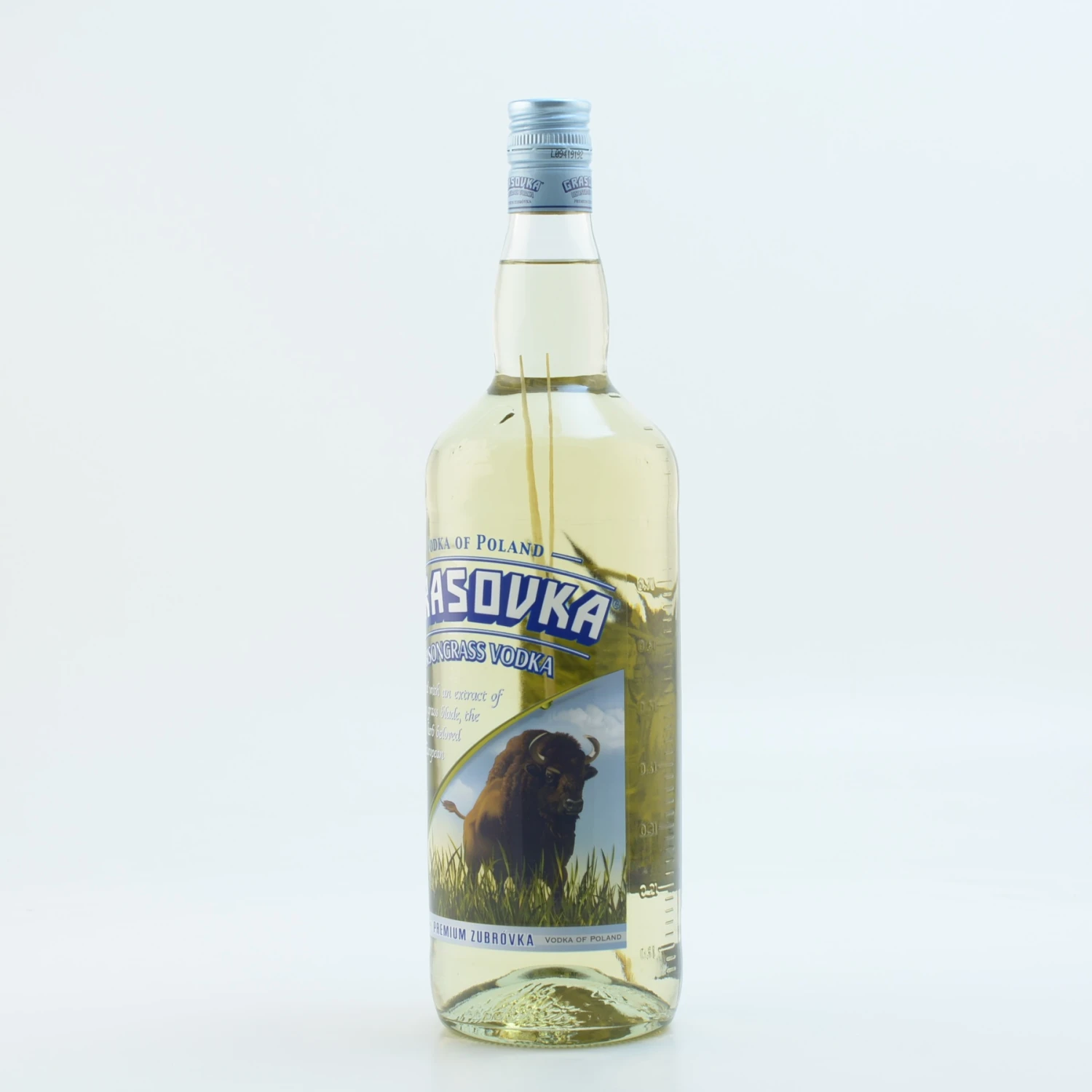 Grasovka Bison Vodka 38% 1,0l 3 Grasovka Bison Vodka 38% 1,0l – Bild 3