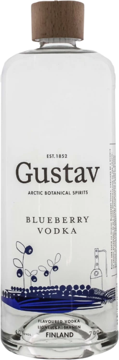 Gustav Vodka Arctic Blueberry 0,7l 40%