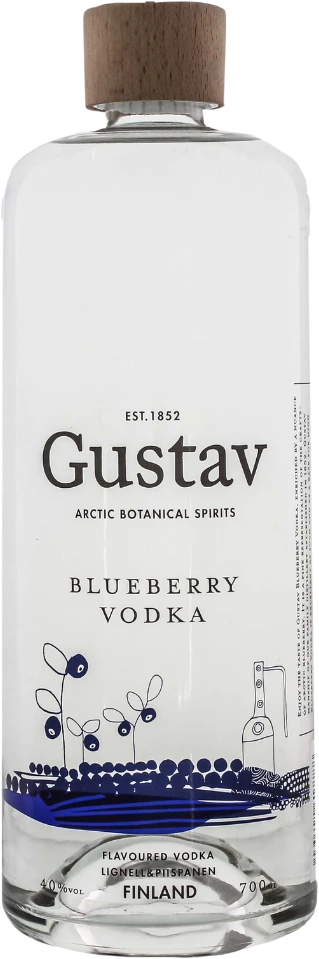 Gustav Vodka Arctic Blueberry 0,7l 40% 1 Gustav Vodka Arctic Blueberry 0,7l 40%
