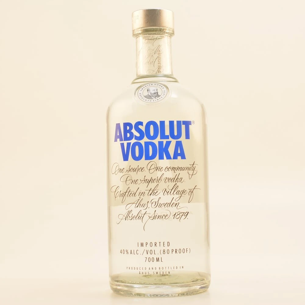 Absolut Vodka Blue 40% 0,7l 2 Absolut Vodka Blue 40% 0,7l – Bild 2