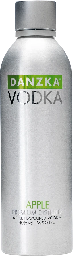 Danzka Vodka Apple 40% 1,0l 1 Danzka Vodka Apple 40% 1,0l