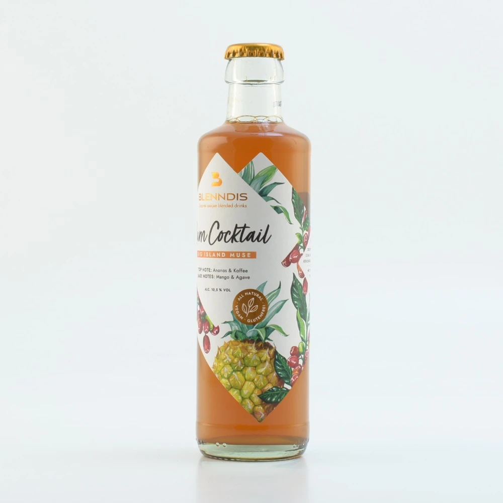 Blenndis Big Island Muse Rum Cocktail 10,5% 0,25l 3 Blenndis Big Island Muse Rum Cocktail 10,5% 0,25l – Bild 3