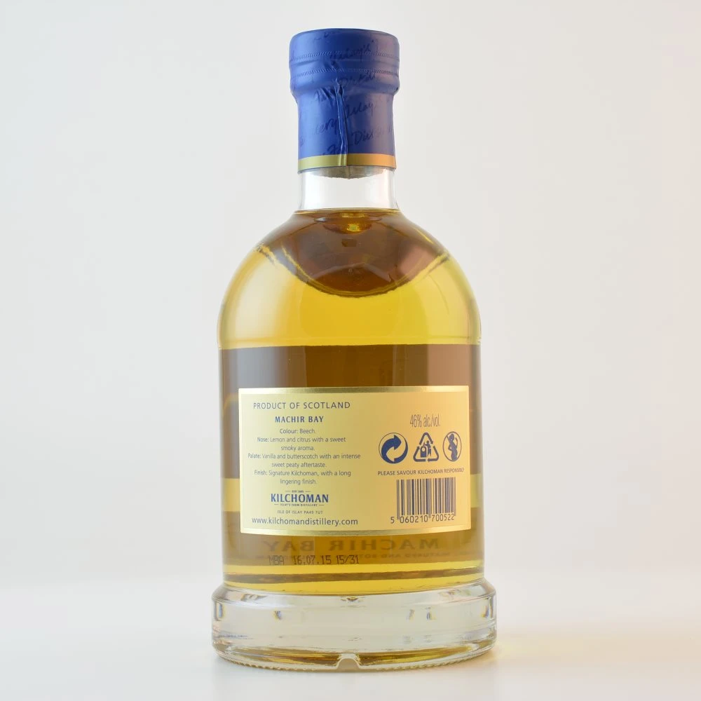 Kilchoman Machir Bay Islay Whisky 46% 0,7l 4 Kilchoman Machir Bay Islay Whisky 46% 0,7l – Bild 4
