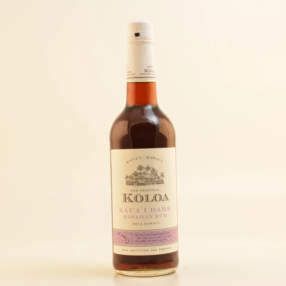 Koloa Black Rum 40% 0,7l 2 Koloa Black Rum 40% 0,7l – Bild 2
