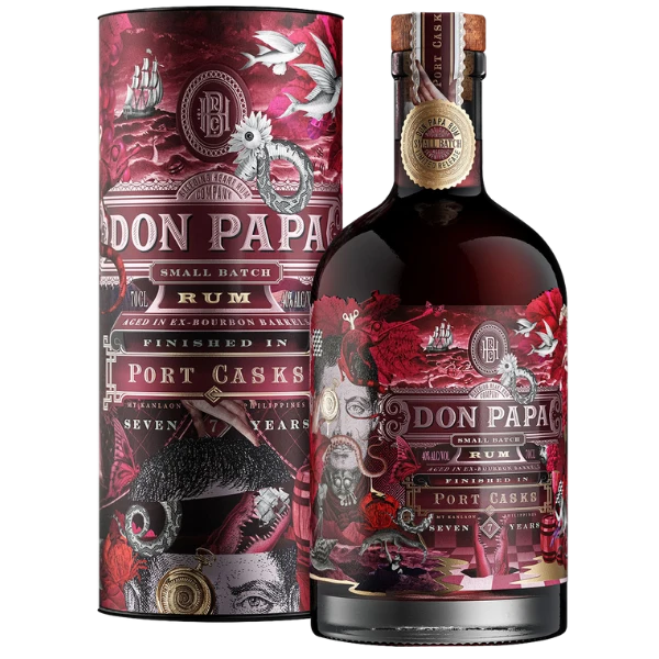 Don Papa Port Cask Rum 40% 0,7l 1 Don Papa Port Cask Rum 40% 0,7l