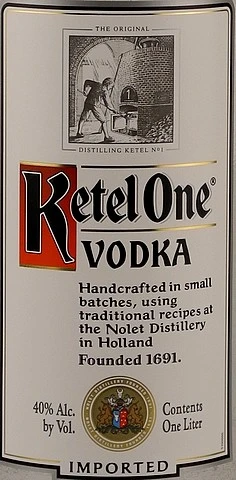 Ketel One Vodka 40% 1,0l 3 Ketel One Vodka 40% 1,0l – Bild 3
