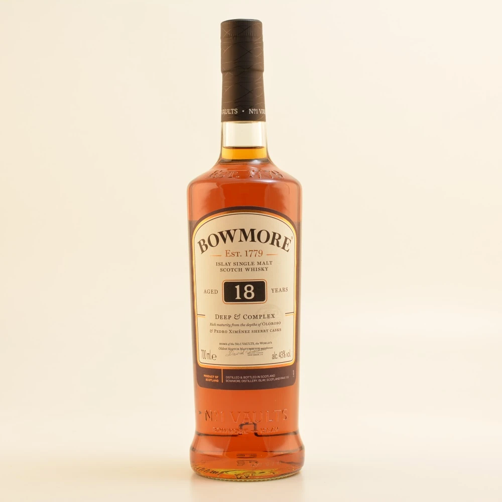 Bowmore 18 Jahre Deep & Complex 43% 0,7l 1 Bowmore 18 Jahre Deep & Complex 43% 0,7l