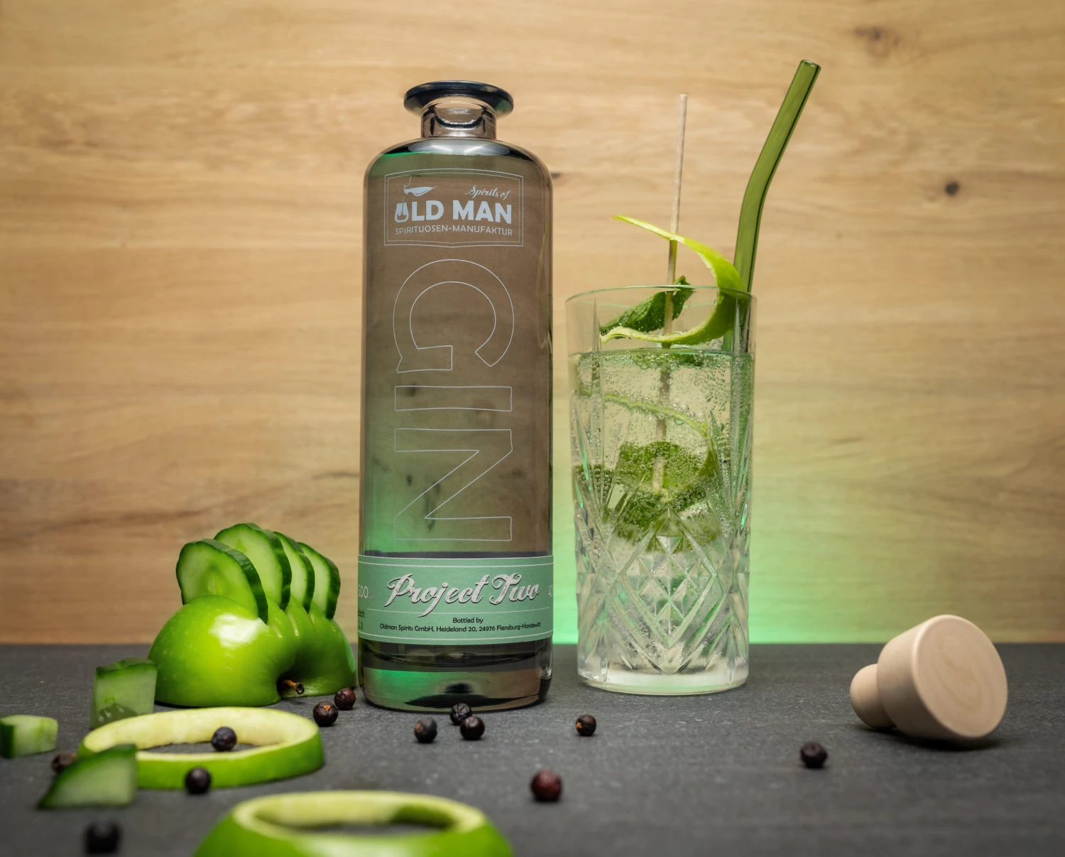 Gin Project Two By Spirits Of Old Man 42% 0,5l 4 Gin Project Two By Spirits Of Old Man 42% 0,5l – Bild 4