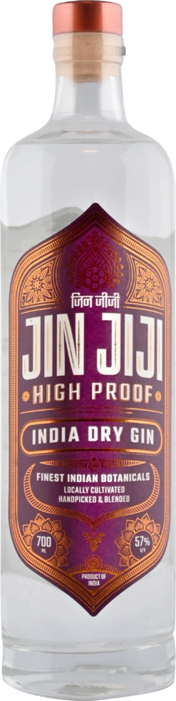 Jin JiJi Overproof India Dry Gin 57% 0,7l