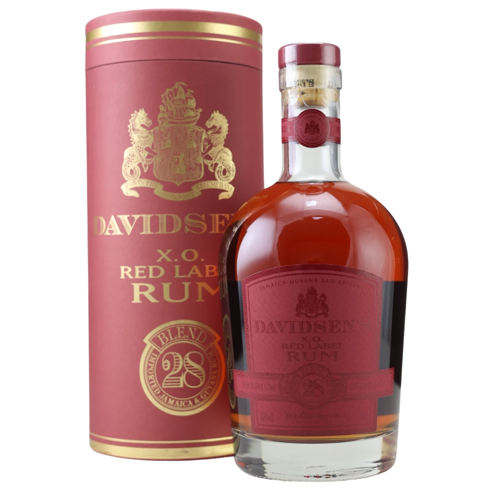 Davidsen´s XO 28 Red Label Reserve (Rum-Basis) 45% 0,7l 2 Davidsen´s XO 28 Red Label Reserve (Rum-Basis) 45% 0,7l – Bild 2