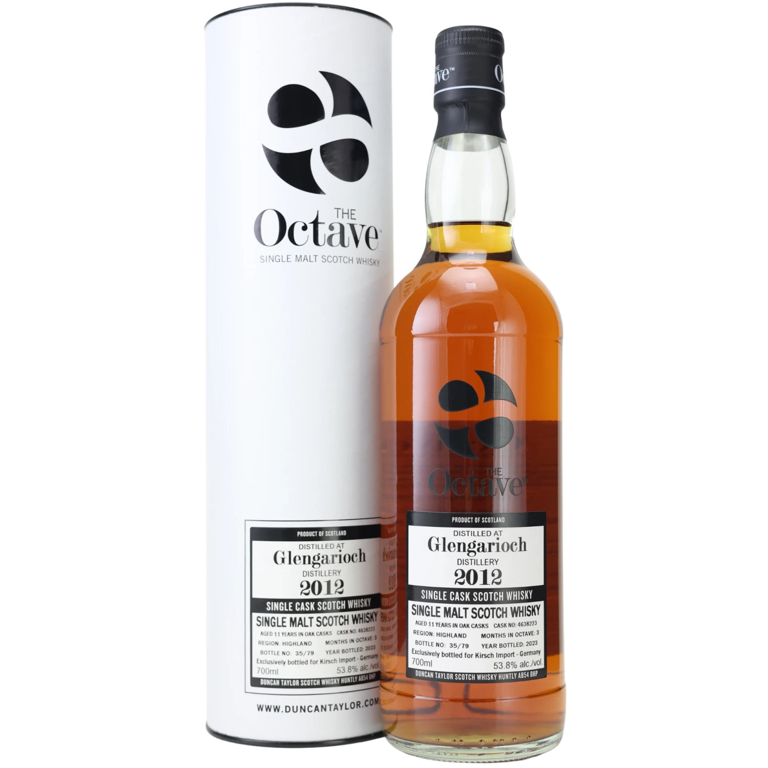 Duncan Taylor Octave Glengarioch 2012/2023 Single Malt Whisky 53,8% 0,7l 1 Duncan Taylor Octave Glengarioch 2012/2023 Single Malt Whisky 53,8% 0,7l