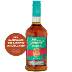 Santiago De Cuba Anejo 8 Jahre 40% 0,7l