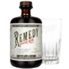 Remedy Spiced (Rum Basis) 41,5% 0,7l Geschenkset Mit Glas