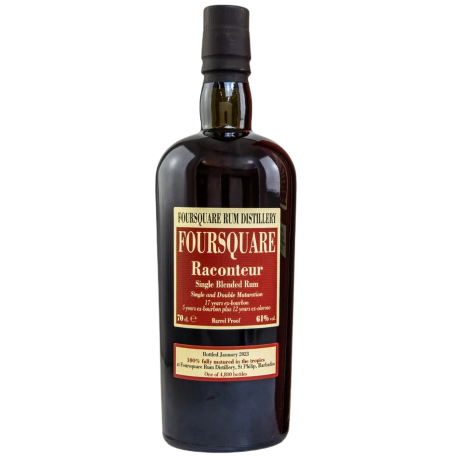 Foursquare Raconteur Single Blended Rum 61% 0,7l 1 Foursquare Raconteur Single Blended Rum 61% 0,7l