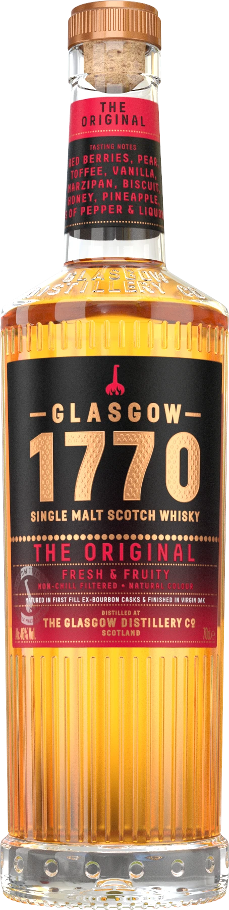 Glasgow 1770 The Original Fresh & Fruity 46% 0,7l 1 Glasgow 1770 The Original Fresh & Fruity 46% 0,7l