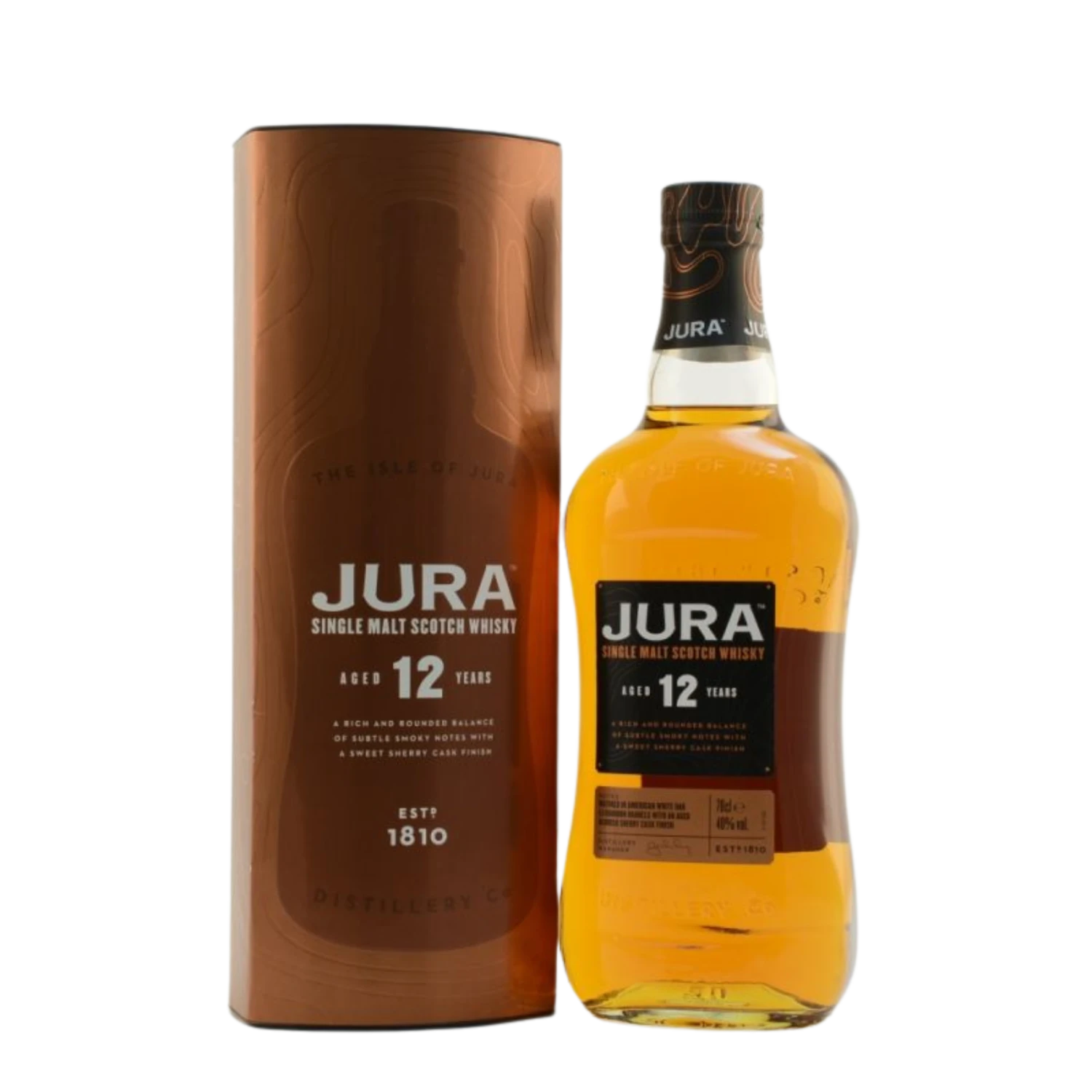 Isle Of Jura 12 Jahre Single Malt Scotch Whisky 40% 0,7l 1 Isle Of Jura 12 Jahre Single Malt Scotch Whisky 40% 0,7l