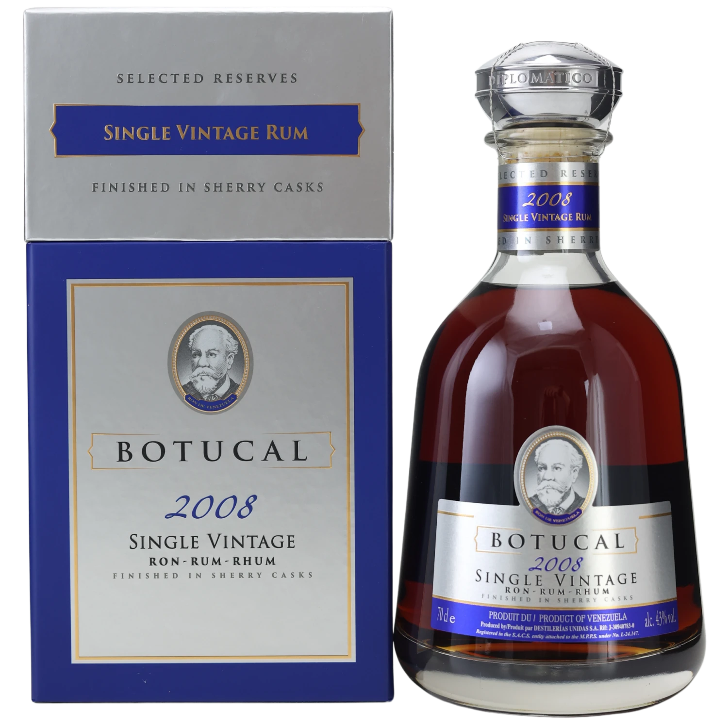 Ron Botucal 2008 Single Vintage Rum 43% 0,7l 1 Ron Botucal 2008 Single Vintage Rum 43% 0,7l