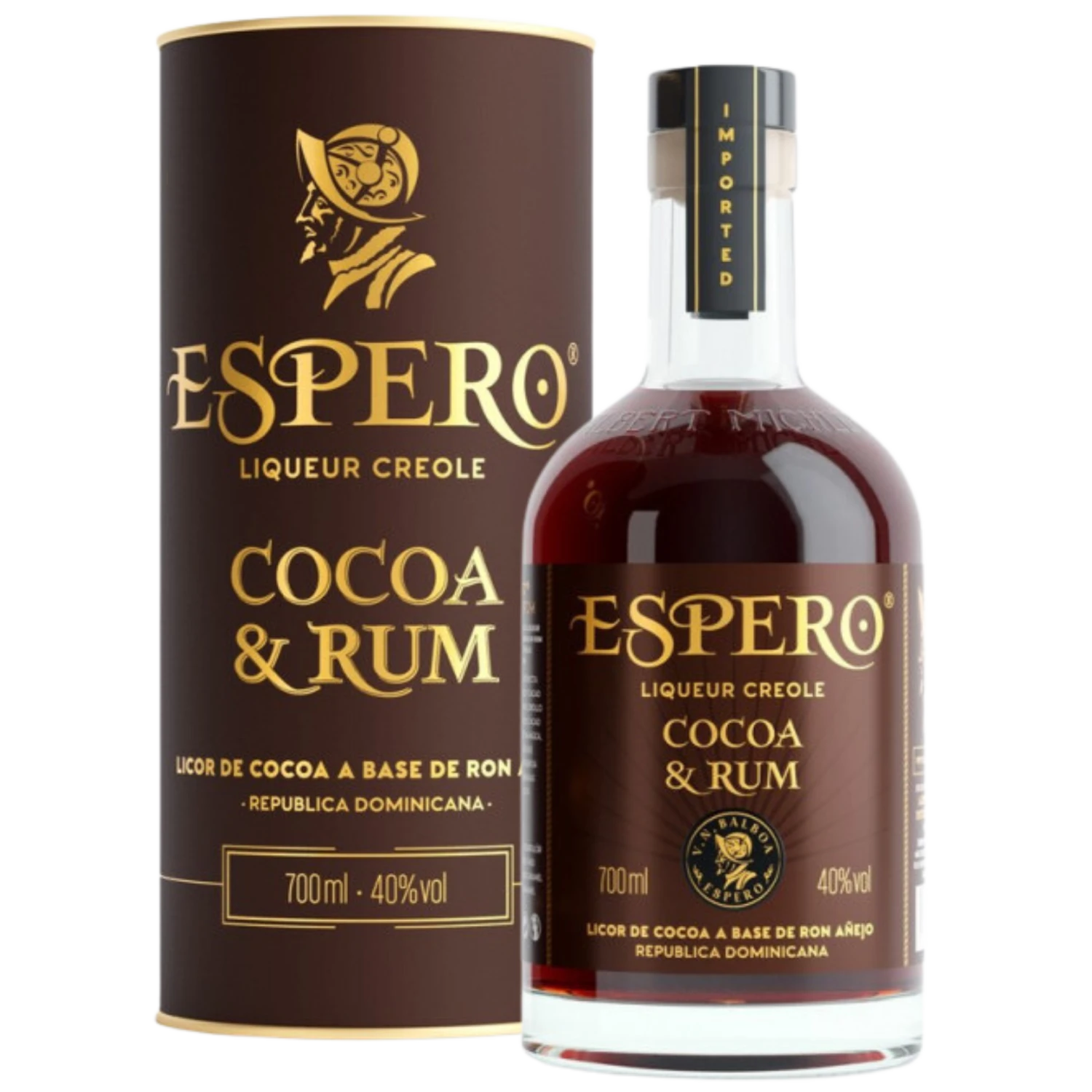 Espero Creole Cocoa & Rum 40% 0,7l 1 Espero Creole Cocoa & Rum 40% 0,7l