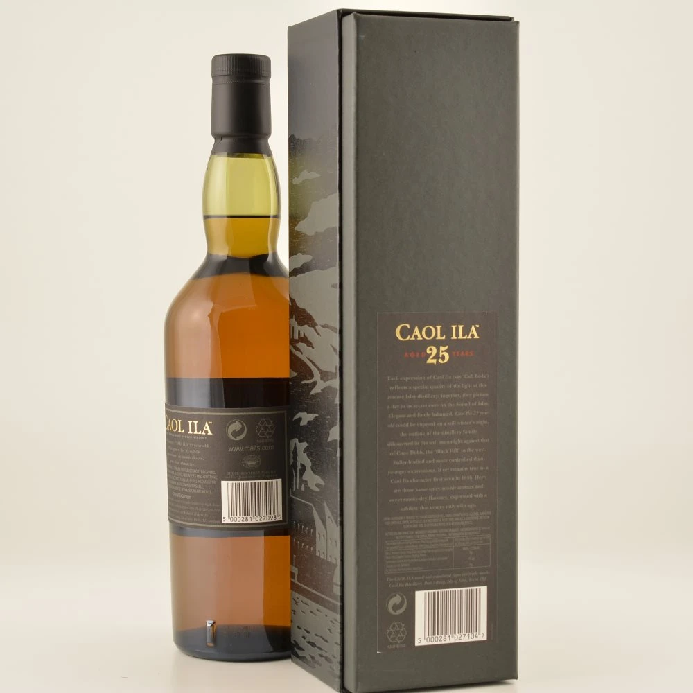 Caol Ila 25 Jahre Islay Whisky 43% 0,7l 3 Caol Ila 25 Jahre Islay Whisky 43% 0,7l – Bild 3