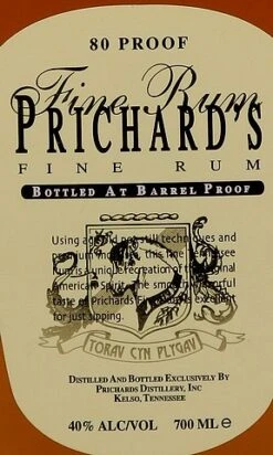 Prichards Fine Rum 40% 0,7l 7 Prichards Fine Rum 40% 0,7l -Spirituosengeschäft unbekannt 8b50