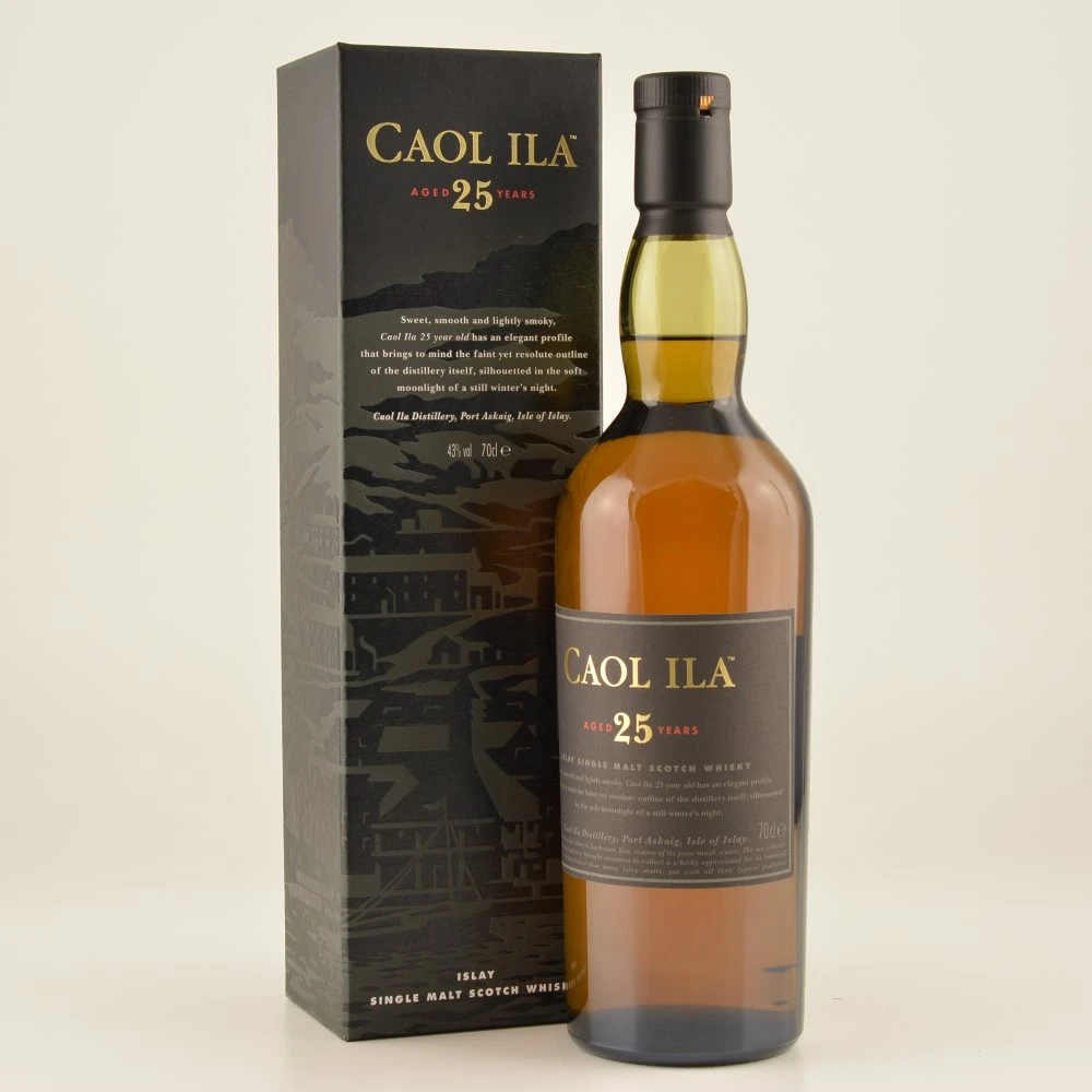 Caol Ila 25 Jahre Islay Whisky 43% 0,7l 1 Caol Ila 25 Jahre Islay Whisky 43% 0,7l